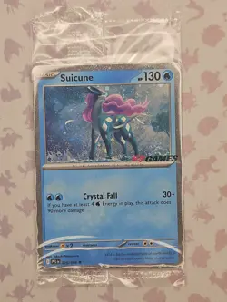 Suicune 026/094 EB Games Stamped Promo Holo Rare Phantasmal Flames Pokemon Card - Image 1