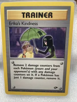 Pokemon TCG Erika's Kindness Gym Challenge Card 103/132 Regular Rare - Image 1