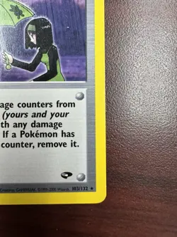 Pokemon TCG Erika's Kindness 103/132 Gym Challenge 1st Edition (English) LP+/NM- - Image 5