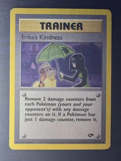 Erika’s Kindness (103/132) Pokemon Gym Challenge - Non Holo Rare - TCG [NM] - Image 1