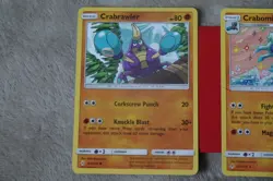 Pokemon TCG Unbroken Bonds CRABRAWLER 104/214 + CRABOMINABLE 105/214 - Image 2