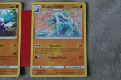Pokemon TCG Unbroken Bonds CRABRAWLER 104/214 + CRABOMINABLE 105/214 - Image 3