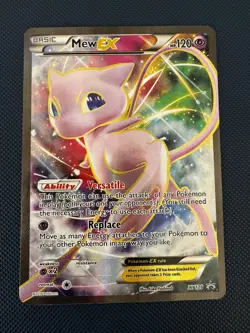 Pokemon TCG: Mew EX XY126 Generations Ultra Rare Textured Full Art Promo! - Image 1