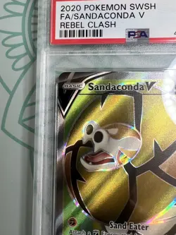 Pokemon TCG - Sandaconda V Full Art 184/192 Rebel Clash - PSA 10 - Image 2