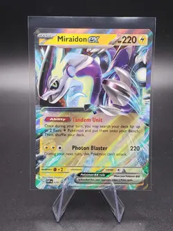 Pokemon TCG Miraidon ex Svp Black Star Promos SVP028 Holo Promo Promo - Image 1