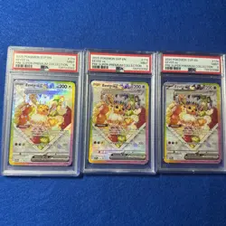 2025 Pokemon SVP EN Eevee ex #174 Promo PRE Super Premium Collection PSA 9 lot 3 - Image 1