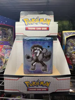 🔥2022 Pokemon TCG Water Stacking Tin STACK'EM HIGH New & Sealed w/3x Packs 🔥 - Image 2