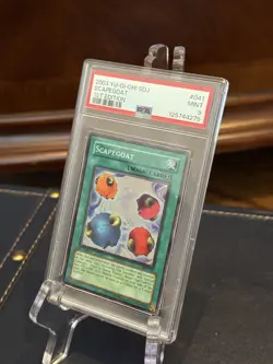 2003 YuGiOh SDJ-041 - Scapegoat - MINT - PSA 9 - Super Rare! - Image 4