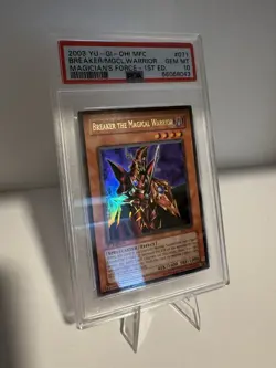 2003 Yu-Gi-Oh! Breaker the Magical Warrior MFC-071 1st Edition PSA 10 - Image 3
