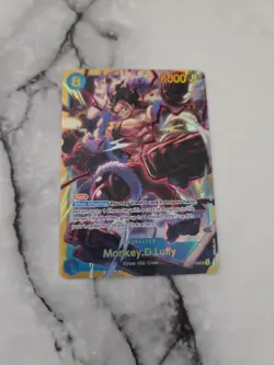 Monkey D. Luffy OP11-118 SEC A Fist of Divine Speed ONE PIECE Card Game English - Image 1