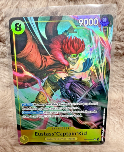 Eustass Captain Kid OP10-112 Alt Art Royal Blood Foil English NM Parallel SR - Image 1