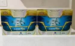 Lot of 2x Pokemon TCG Glaceon VSTAR Special Collection Sealed Boxes Ships Today! - Image 2