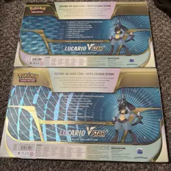 Pokemon Lucario VSTAR Premium Collection Box : New & Sealed : TCG Cards Lot Of 2 - Image 4