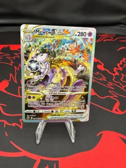 Pokemon Mewtwo VSTAR Crown Zenith Galarian Gallery Ultra Rare Card GG44/GG70 - Image 1