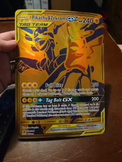 Pikachu & Zekrom GX SM248 Jumbo Cards Holo - Image 2