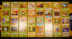 MP/HP (Unlimited)COMPLETE Pokemon JUNGLE Set 32-Card UNCOMMON/COMMON Non-Holo 64 - Image 1