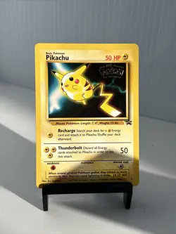 Pokemon TCG Pikachu Wizards Black Star Promos 4 Regular Promo Year 1999 - Image 1