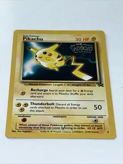 Pokemon TCG Pikachu Wizards Black Star Promos 4 Regular Promo Year 1999 - Image 5