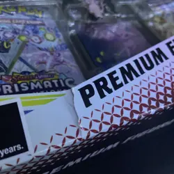 Pokemon TCG Prismatic Evolutions Premium Figure Collection Box Sealed IN HAND - Image 3