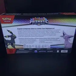 Pokemon TCG Prismatic Evolutions Premium Figure Collection Box Sealed IN HAND - Image 5