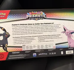 POKEMON TCG Prismatic Evolutions Premium Figure Collection Sealed IN HAND - Image 2