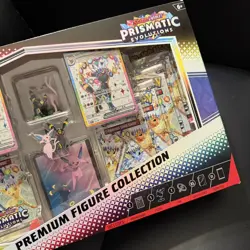 POKEMON TCG Prismatic Evolutions Premium Figure Collection Sealed IN HAND - Image 3
