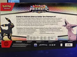 POKEMON TCG Prismatic Evolutions Premium Figure Collection ✅In hand ✅Sealed - Image 2