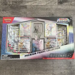 POKEMON TCG Prismatic Evolutions Premium Figure Collection In hand Sealed - Image 1