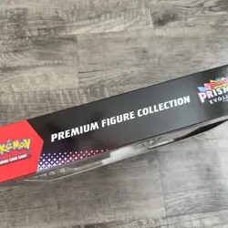 POKEMON TCG Prismatic Evolutions Premium Figure Collection In hand Sealed - Image 2