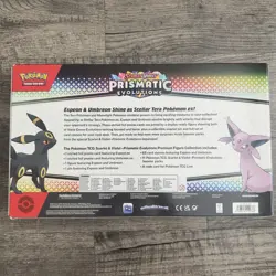 POKEMON TCG Prismatic Evolutions Premium Figure Collection In hand Sealed - Image 3
