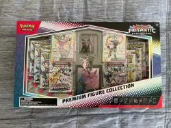Pokemon TCG Prismatic Evolutions Premium Figure Collection - Sealed - In Hand - Image 1