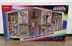 Pokemon TCG Prismatic Evolutions Premium Figure Collection ✅SEALED✅IN HAND - Image 1
