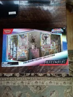 POKEMON TCG Prismatic Evolutions Premium Figure Collection ✅ In hand ✅ Sealed ✅ - Image 1