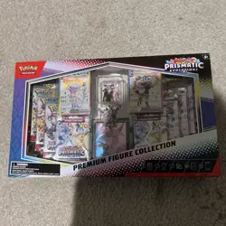 POKEMON TCG Prismatic Evolutions Premium Figure Collection ✅ In hand ✅ Sealed ✅ - Image 1