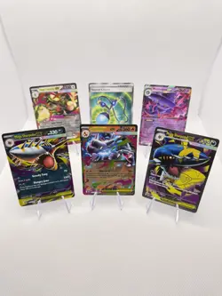Phantasmal Flames Holo Pokemon Lot of 6 Cards- Pack Fresh NM Mega Charizard X EX - Image 1