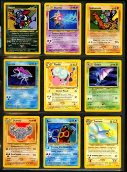 2001 Pokemon NEO REVELATION Set COMPLETE Unlimited Edition NON HOLO Cards RARE + - Image 3