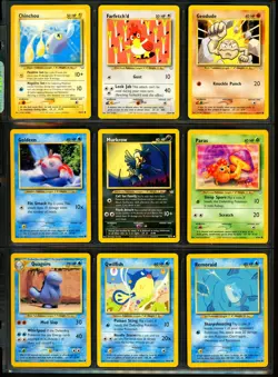 2001 Pokemon NEO REVELATION Set COMPLETE Unlimited Edition NON HOLO Cards RARE + - Image 5