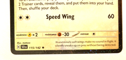 Pokemon Noctowl Cosmos Holo Rare + FREE extra Rare card! - Image 3