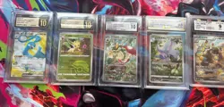 Pokemon Graded Cards Lot of 5 - Image 1