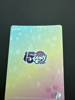 Kayou My little Pony Eternal Glory Moon vol. 8 Ultimate card SC Applejack - Image 2