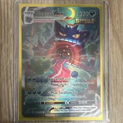 Pokemon Gengar VMAX Alternate Art Secret Rare Holo 271/264 Fusion Strike Card - Image 1