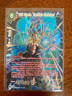 Dragon Ball Super Card Game SSB Gogeta, Technique Unchained SPR BT11-012 - Image 1