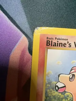 Pokemon TCG Blaine's Vulpix 1st Edition Non-Holo Card 65/132 Gym Heroes - Image 2