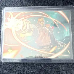 MTG 8 Barret Wallace Art Series Card 8/53 Final Fantasy MTG Gold Stamped Signatu - Image 3