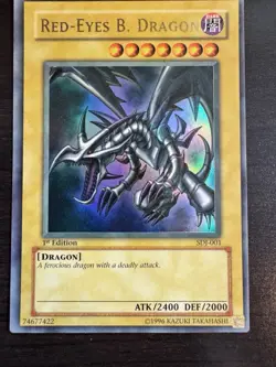 Red-Eyes B. Dragon - SDJ-001 Ultra Rare 1st Edition LP-NM - Image 1