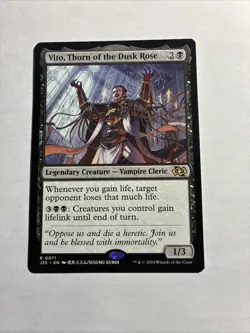 Vito, Thorn of the Dusk Rose (Anime) - Foundations Jumpstart MTG + Bonus Rare!!! - Image 1