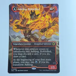 Ashling, Rekindled (Borderless) 290 R Lorwyn Eclipsed Magic the Gathering MTG NM - Image 1