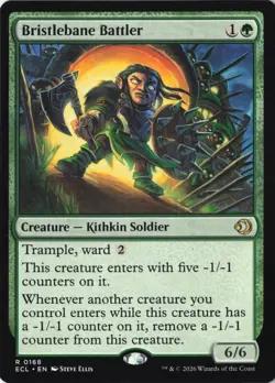 Bristlebane Battler Lorwyn Eclipsed Normal NM 168 - Image 1
