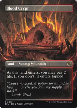 Blood Crypt (Borderless) Lorwyn Eclipsed regular NM 349 - Image 2