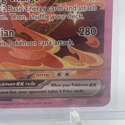 Pokemon Flareon EX 146/131 SV Prismatic Evolutions Holo read description - Image 4